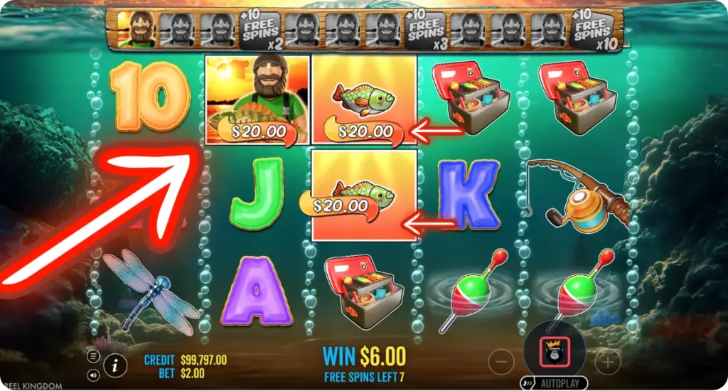 Money Symbol Big Bass Bonanza 1000
